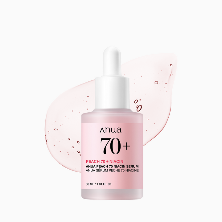 Suero de niacinamida al 70 % de melocotón