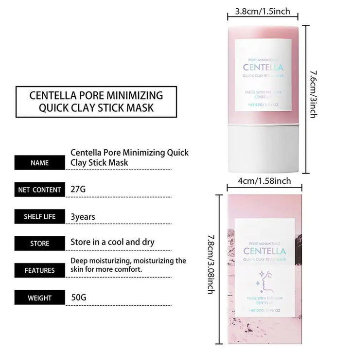 Centella Poremizing Quick Clay Stick Mask LuxeDew