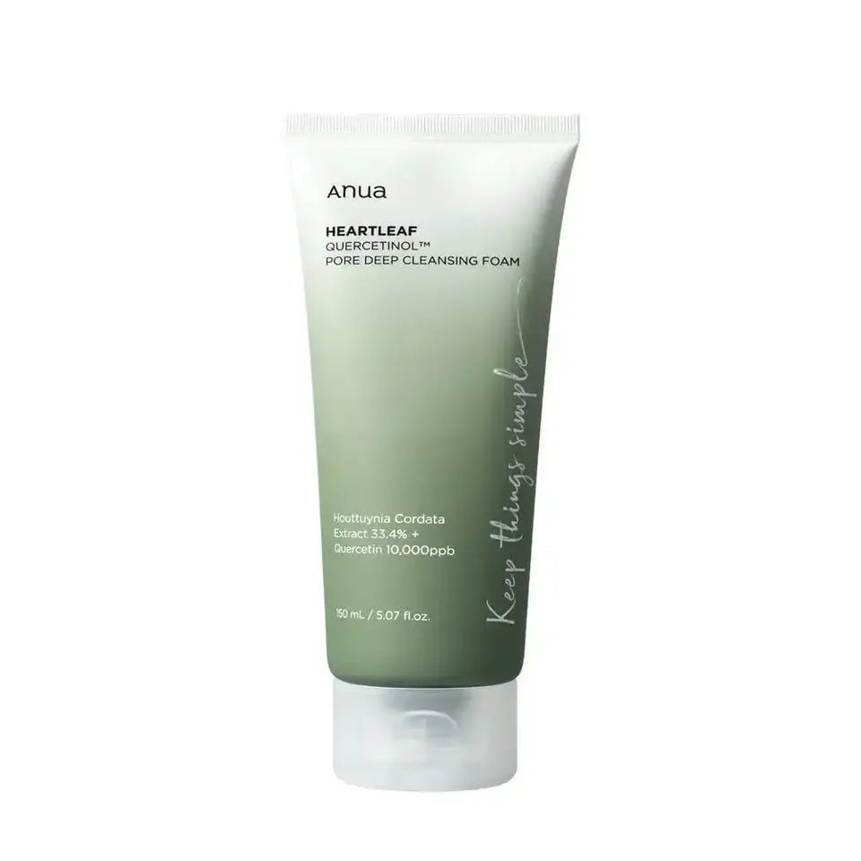Anua Heartleaf Quercetinol Pore Deep Cleansing Foam LuxeDew