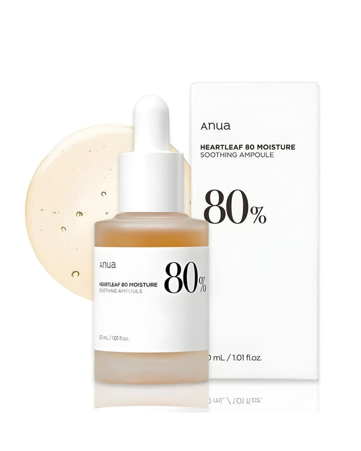 Anua Heartleaf 80 Moisture Soothing Ampoule LuxeDew