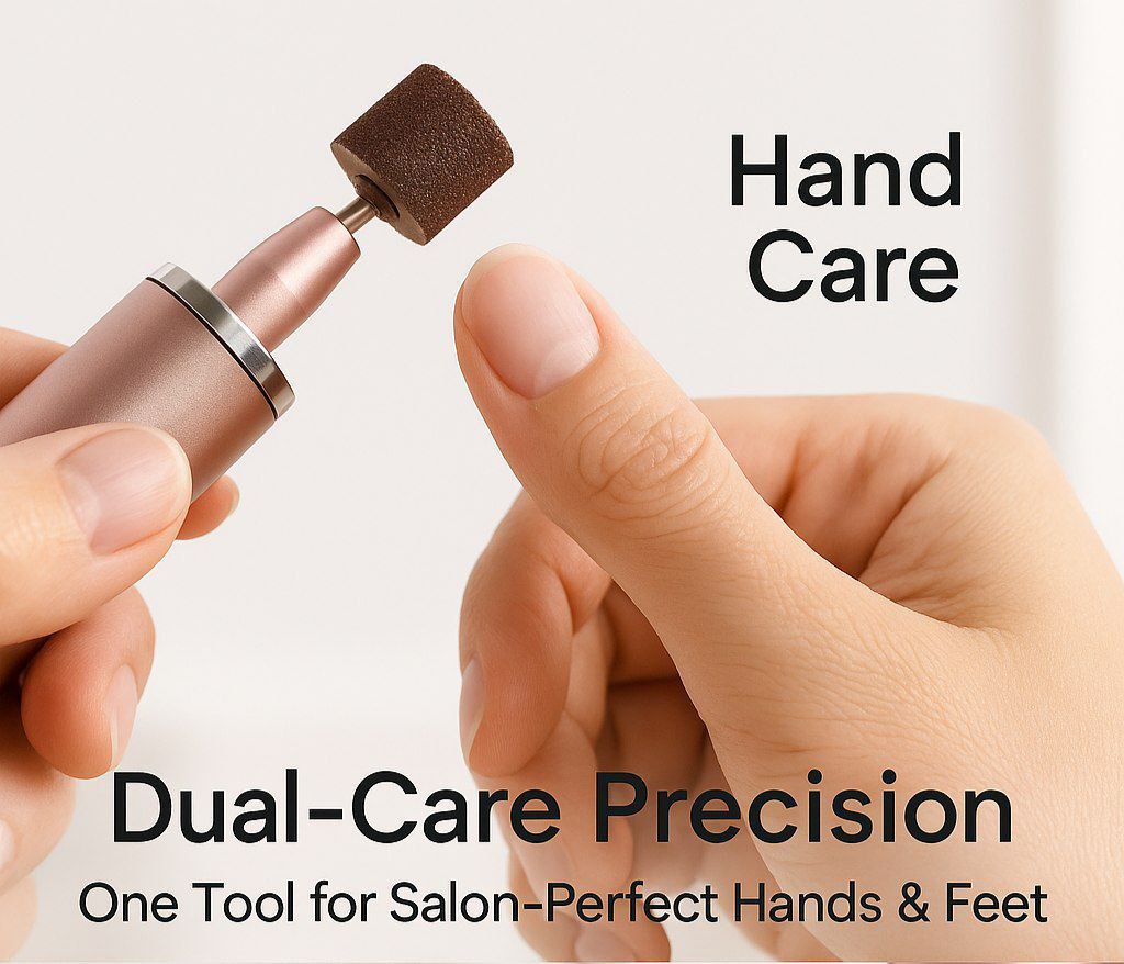 2 in 1 Electric Foot & Nail Care Tool
