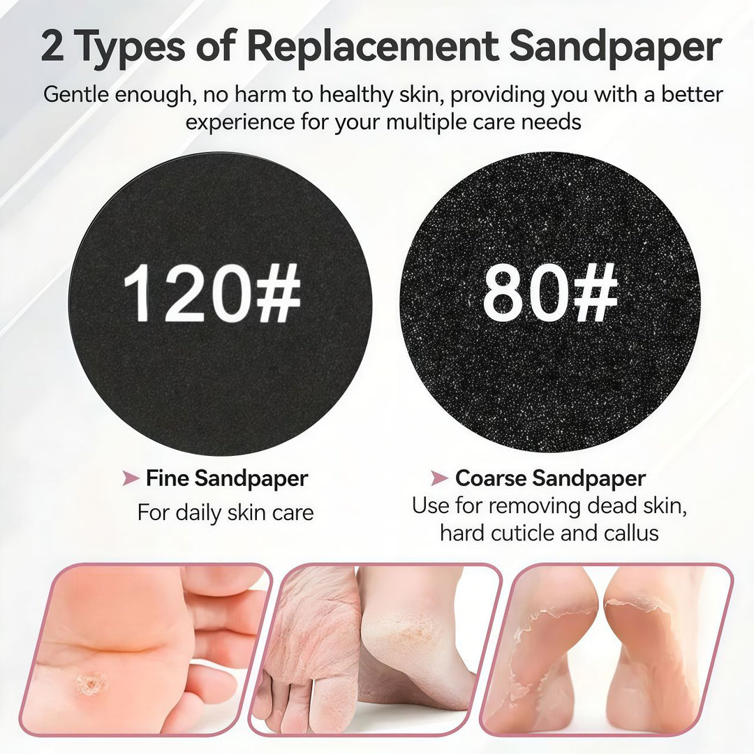 2 in 1 Electric Foot & Nail Care Tool
