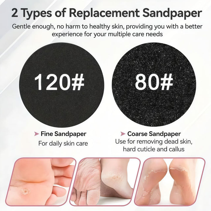 2 in 1 Electric Foot & Nail Care Tool
