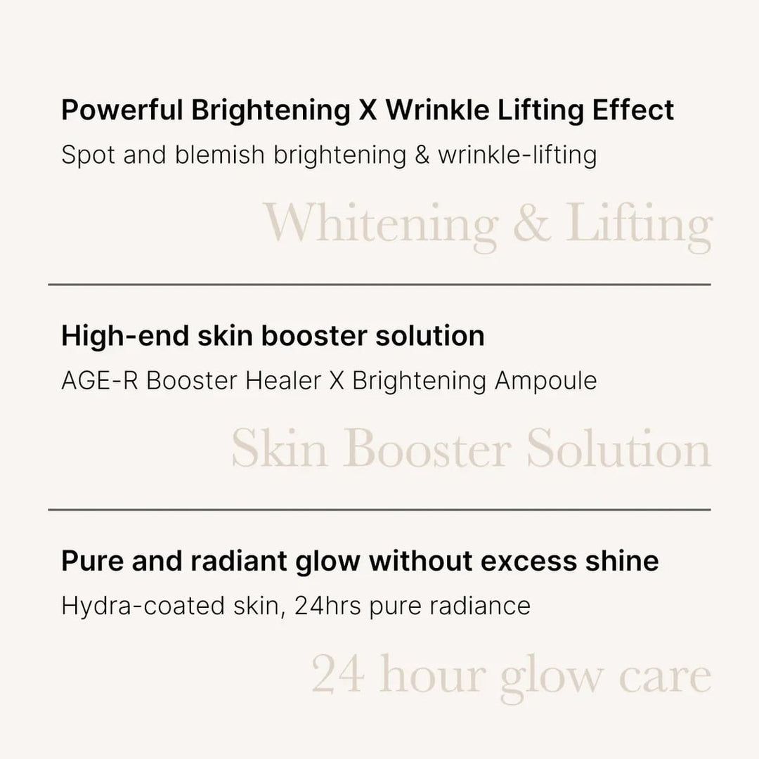 Sérum éclat au glutathion Age-R 