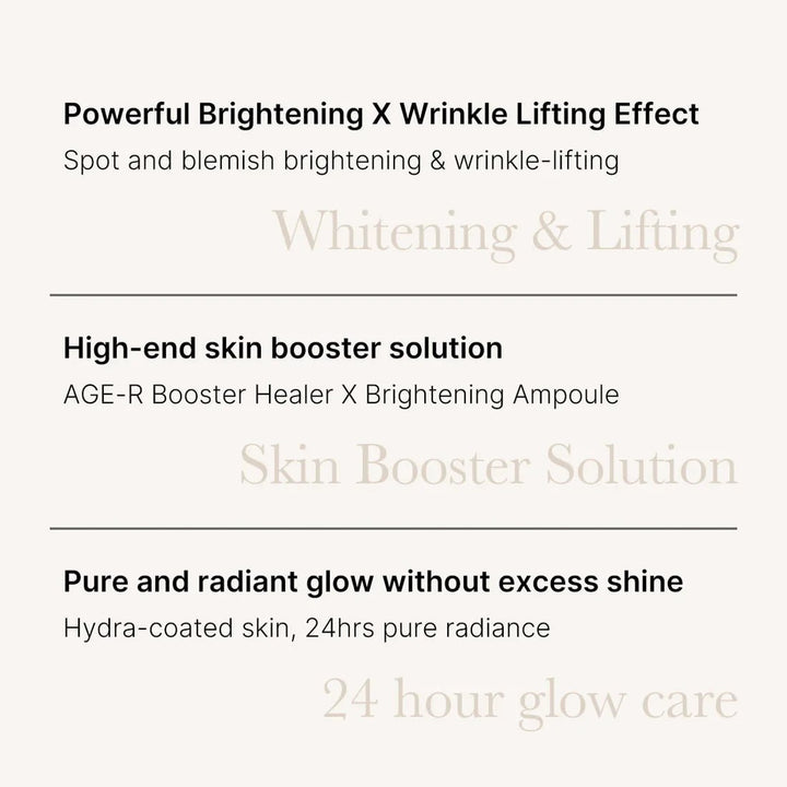 Sérum éclat au glutathion Age-R 