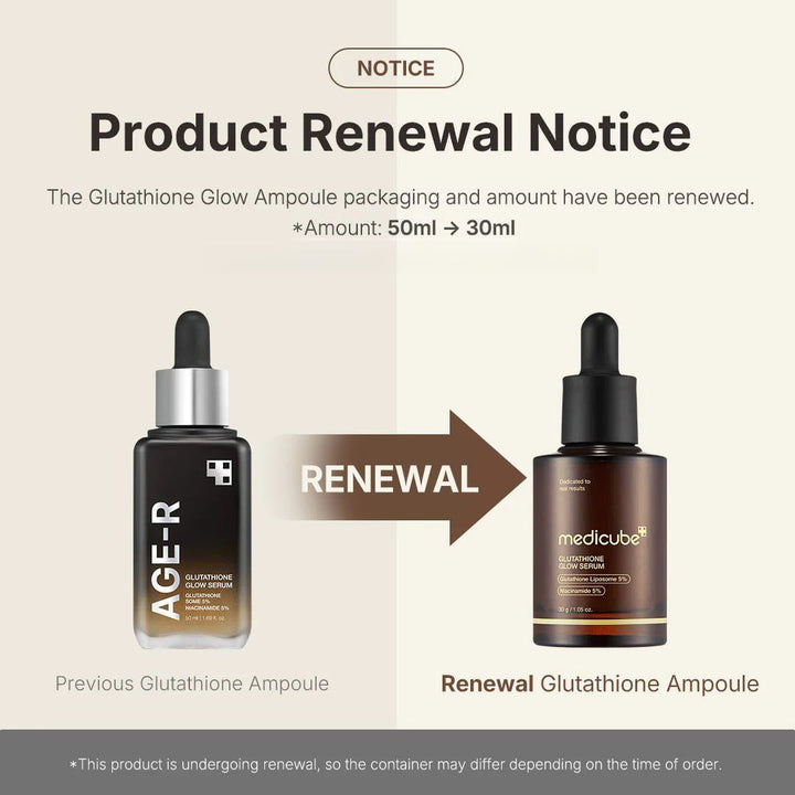 Sérum éclat au glutathion Age-R 