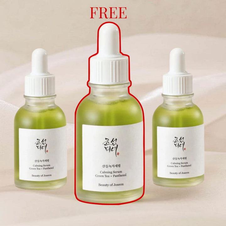 Calming Serum : Green tea + Panthenol