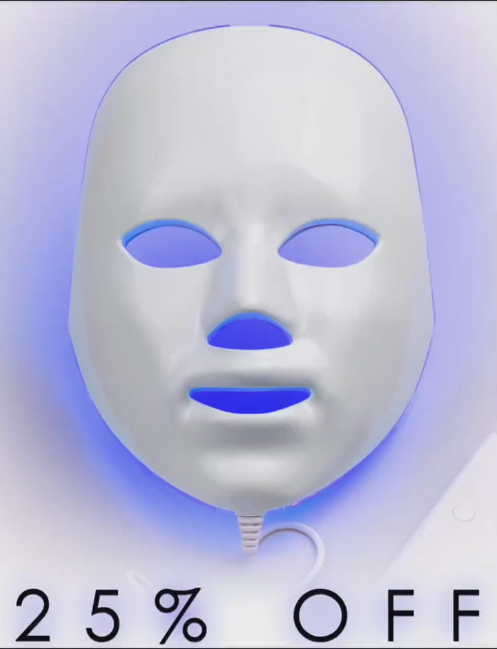 7 Color LED Anti-Aging Skin Care Face Mask-r Booster Pro